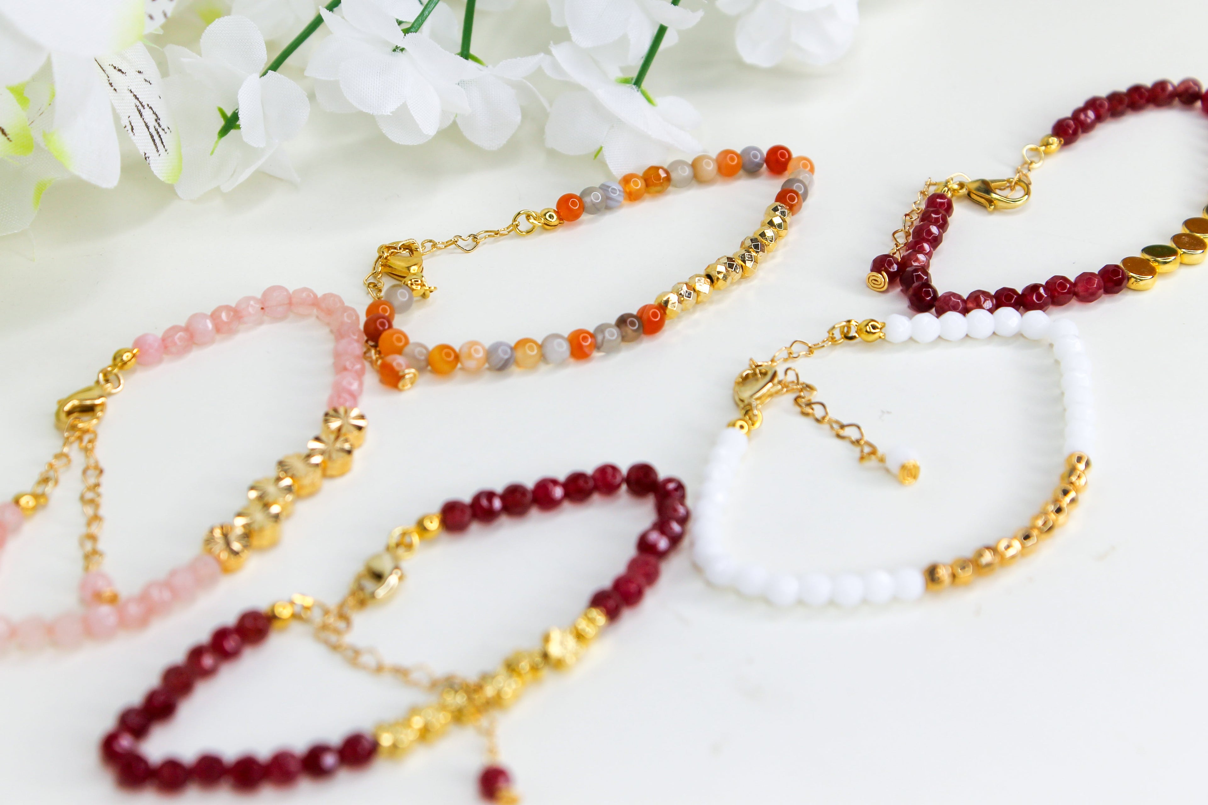 agate bracelets