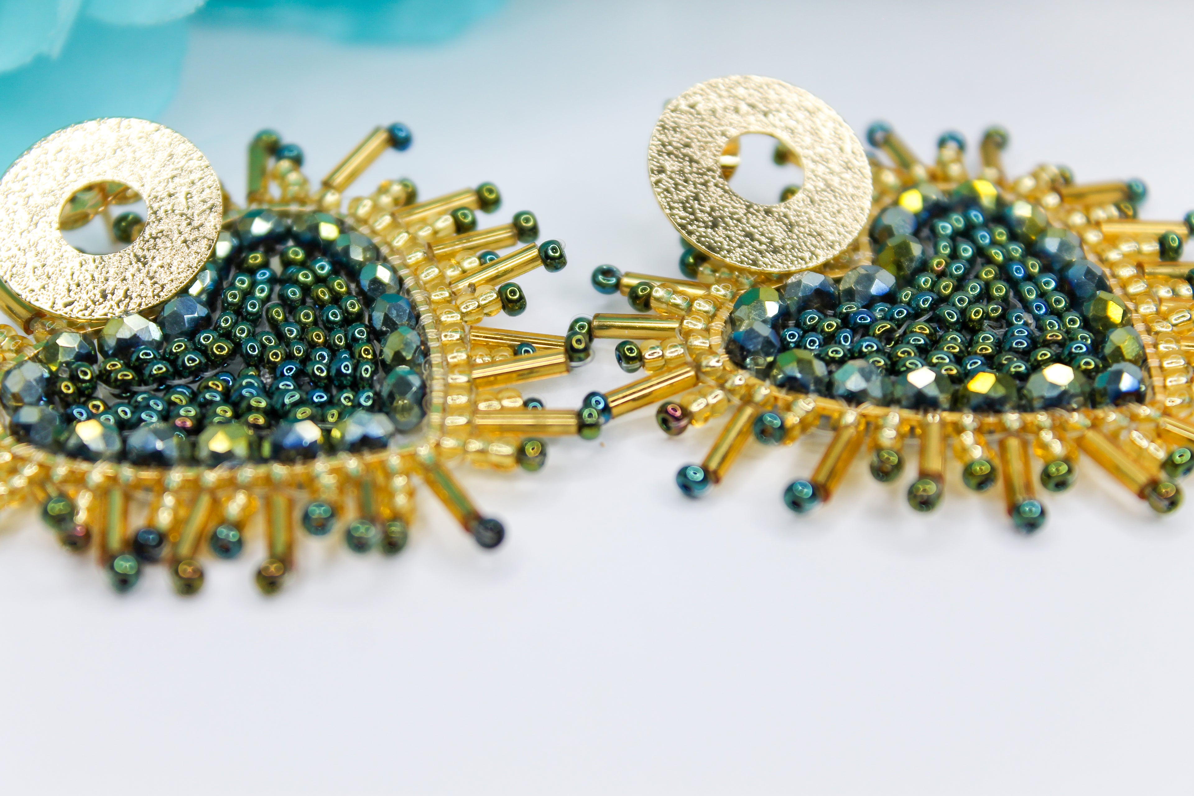 "Brave" Heart Earrings