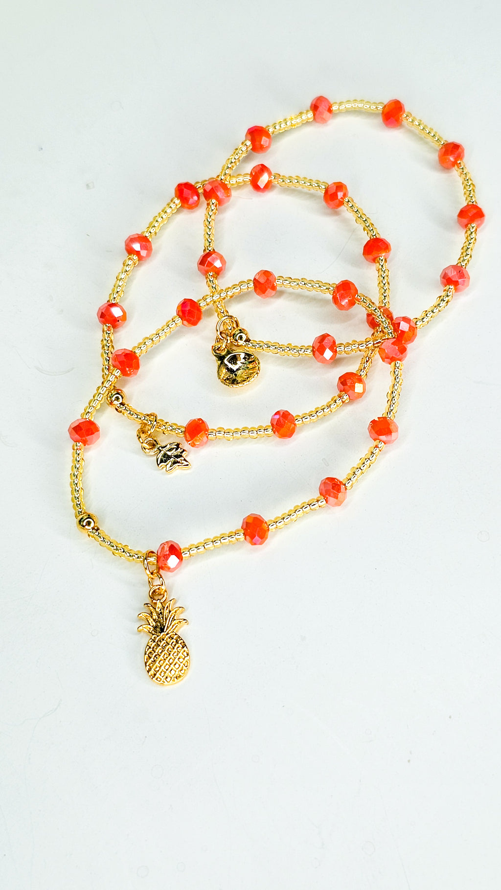 Oramge bracelet set
