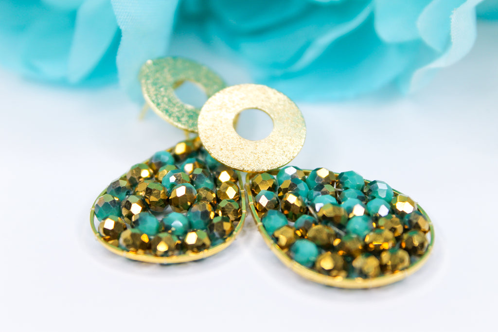 small teardrop earrings