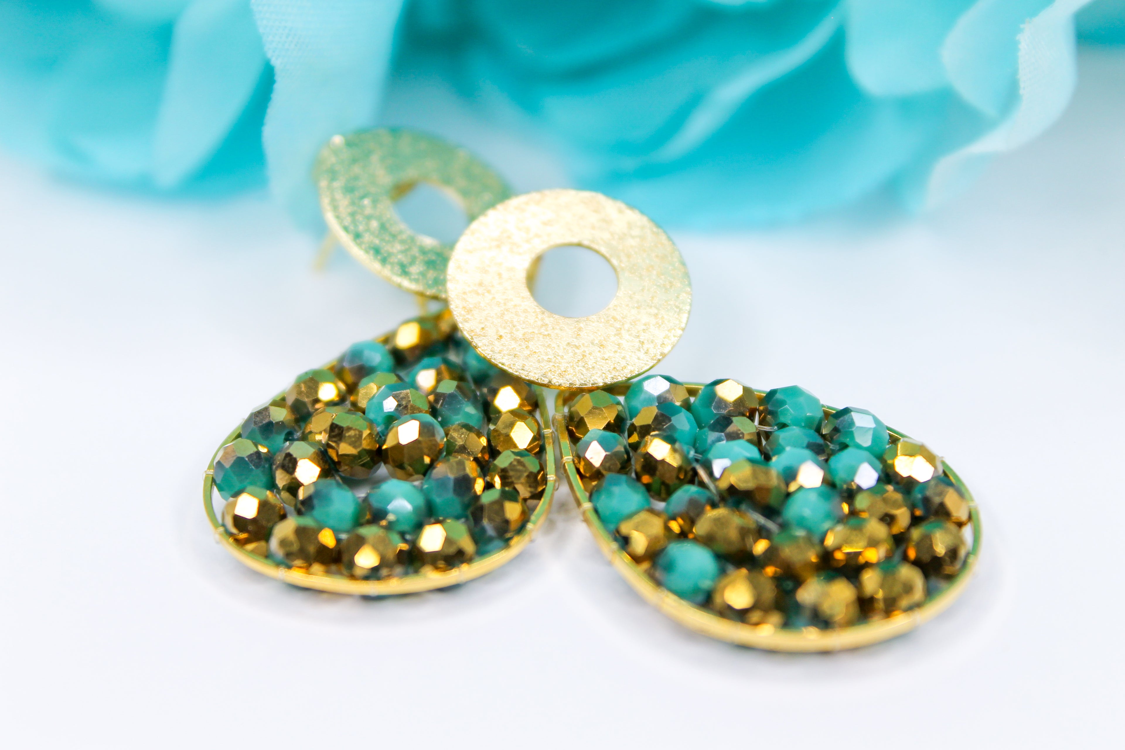 small teardrop earrings