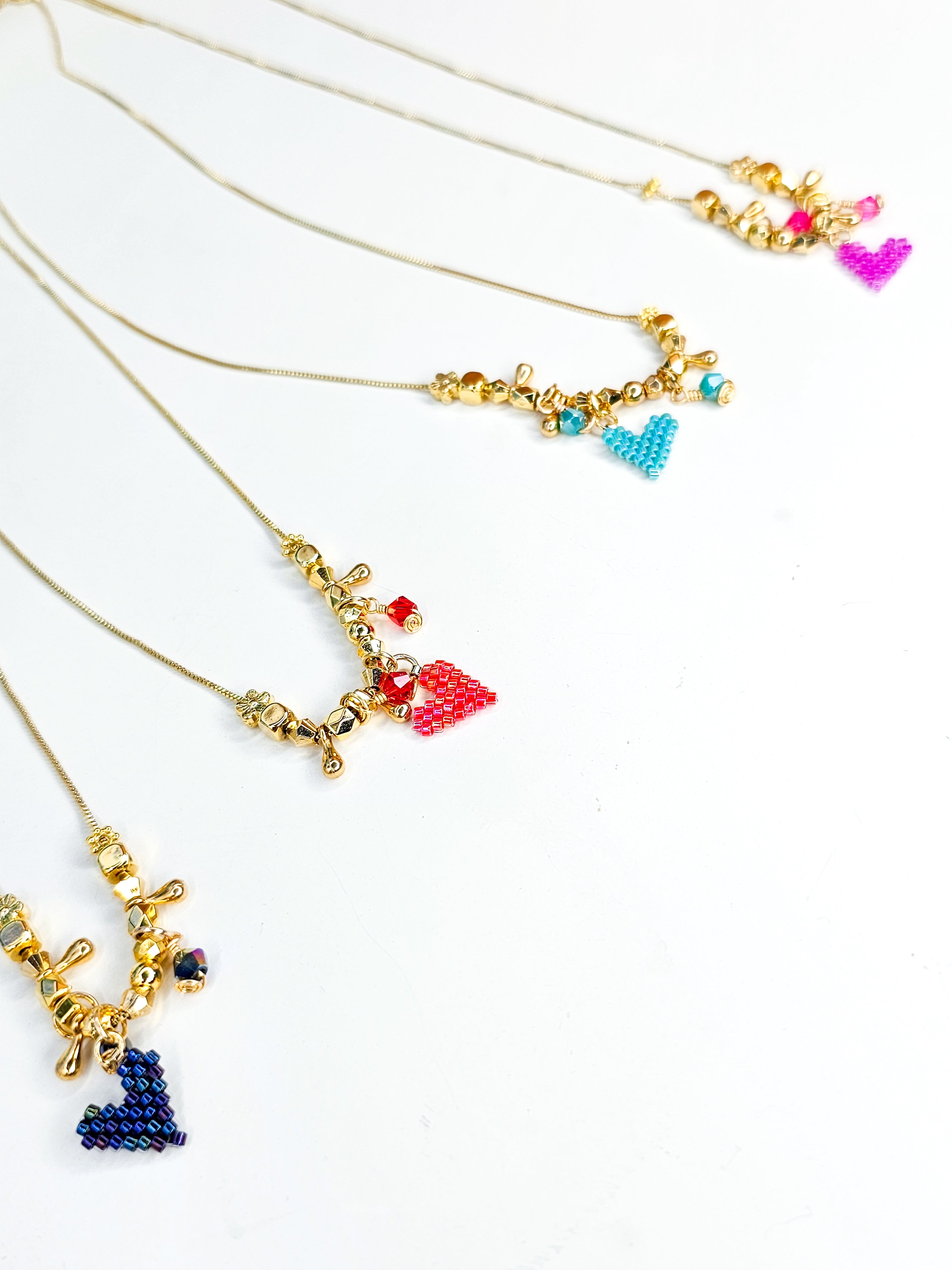 heart chain necklace
