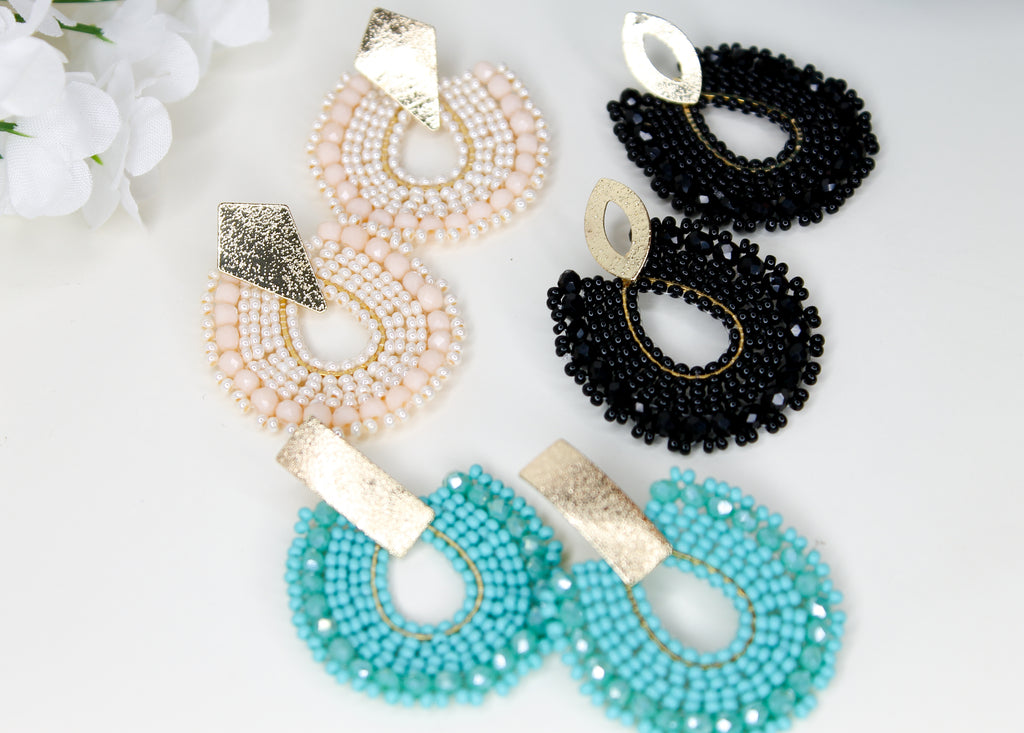 beaded earrings